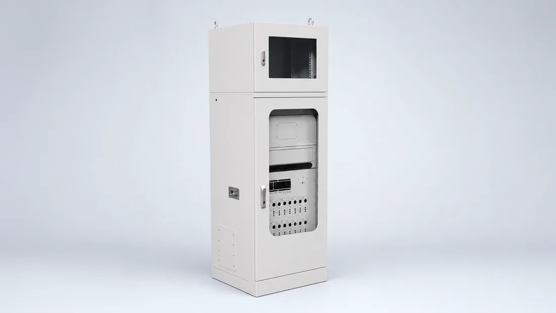 数控折弯成型的通信控制柜体
